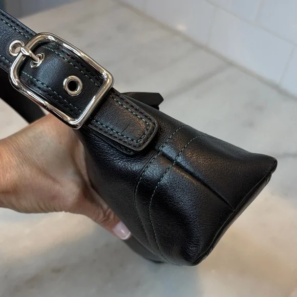 Coach Vintage Y2K Hampton Baguette Leather Soho Mini Bag - HTF - Picture 8 of 16